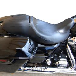 Siège passager conducteur profil bas compatible avec Harley Road King Street Glide 2008-UP