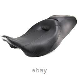 Siège passager conducteur profil bas compatible avec Harley Road King Street Glide 2008-UP