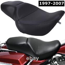 Siège passager double pour Harley Road King 97-07 Street Glide 06-07