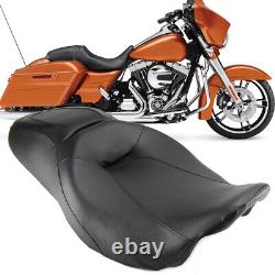 Siège passager pour 2 personnes pour Harley Touring Road King Street Glide 08+