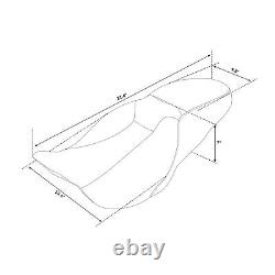 Sièges Conducteur et Passager Adaptés pour Harley Touring Road King Street Glide 09-2023