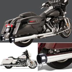 Silencieux à enfiler pour tuyaux d'échappement pour Harley Road King Street Electra Glide 95-2016