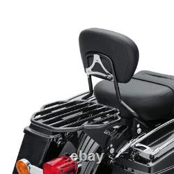 Sissy Bar Dossier Passager Support de Bagages pour Harley Road King Street Glide CVO