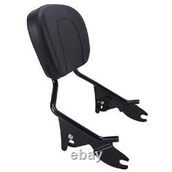 Sissy Bar Dossier Passager Support de Bagages pour Harley Road King Street Glide CVO