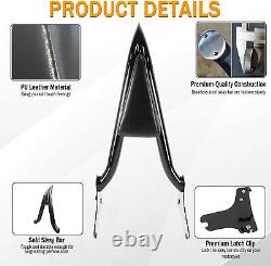 Sissy Bar avec dossier amovible de 26'' pour Harley Road King Street Glide 1997-2008