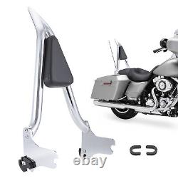 Sissy Bar avec dossier de 26'' pour Harley Touring Road King Street Electra Glide 97-08