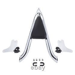 Sissy Bar avec dossier de 26'' pour Harley Touring Road King Street Electra Glide 97-08
