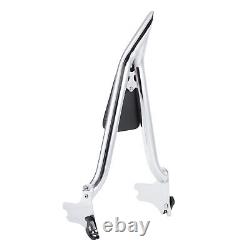 Sissy Bar avec dossier de 26'' pour Harley Touring Road King Street Electra Glide 97-08