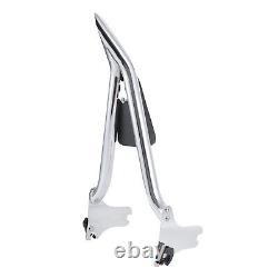 Sissy Bar avec dossier de 26'' pour Harley Touring Road King Street Electra Glide 97-08