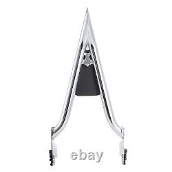 Sissy Bar avec dossier de 26'' pour Harley Touring Road King Street Electra Glide 97-08