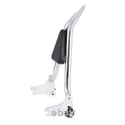 Sissy Bar avec dossier de 26'' pour Harley Touring Road King Street Electra Glide 97-08