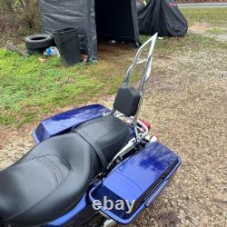 Sissy bar avec dossier de 27'' pour Harley Road King Street Glide Electra Glide 1997-2008