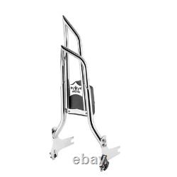 Sissy bar avec dossier de 27'' pour Harley Road King Street Glide Electra Glide 1997-2008