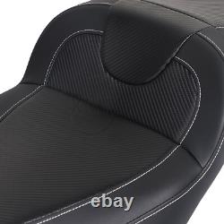 Sofa de route à portée étendue avec siège deux places pour Harley Electra Street Glide Road King