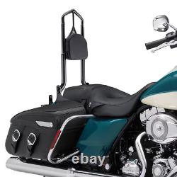 Soutien dorsal Sissy Bar de 31'' pour Harley Road King, Street Glide, Electra Glide 97-08