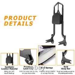 Soutien dorsal Sissy Bar de 31'' pour Harley Road King, Street Glide, Electra Glide 97-08