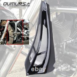 Spoiler de capot noir sur mesure pour Harley Road King Street Electra Glide CVO US