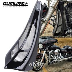 Spoiler de capot noir sur mesure pour Harley Road King Street Electra Glide CVO US