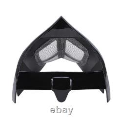 Spoiler de capot noir sur mesure pour Harley Road King Street Electra Glide CVO US