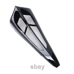 Spoiler de menton de carénage noir vif adapté pour Harley Road King Street Glide