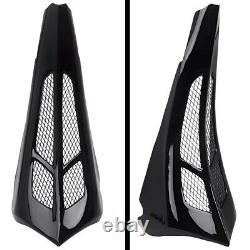 Spoiler de menton de carénage noir vif adapté pour Harley Road King Street Glide Nouveau