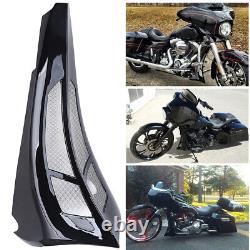 Spoiler de menton de carénage noir vif adapté pour Harley Road King Street Glide Nouveau