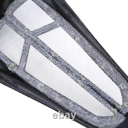 Spoiler de menton en aileron noir vif adapté pour Harley Road King Street Glide US