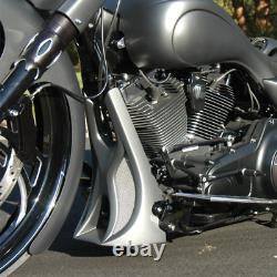 Spoiler de menton personnalisé Street Glide, Road King Harley Davidson Bagger compatible 2014-2016