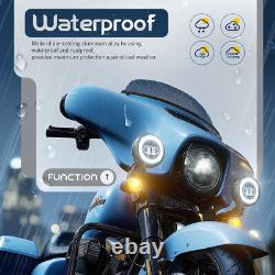 Support de Feu de Brouillard Clignotant LED pour Harley Street Glide Road King 1994-À Présent