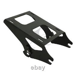 Support de Tronc Découpé Peint Compatible avec Harley Tour Pak Road King Street Glide 14-23