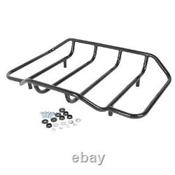 Support de Tronc Découpé Peint Compatible avec Harley Tour Pak Road King Street Glide 14-23