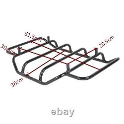 Support de Tronc Découpé Peint Compatible avec Harley Tour Pak Road King Street Glide 14-23