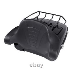 Support de bagages avec haut-parleurs pour coffre King Trunk, compatible Harley Road King Street Glide 14-26