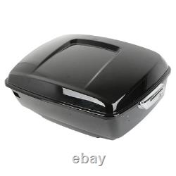Support de bagages avec haut-parleurs pour coffre King Trunk, compatible Harley Road King Street Glide 14-26