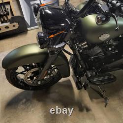 Support de boîtier de lampe antibrouillard LED 4,5'' extérieur pour Harley Street Glide Road King