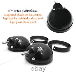 Support de boîtier de lampe antibrouillard LED 4,5'' extérieur pour Harley Street Glide Road King