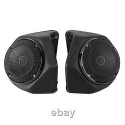 Support de coffre King avec éclairage et haut-parleurs, compatible avec Harley Road King Street Glide 14-26