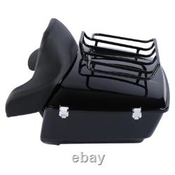 Support de coffre arrière à montage sur le couvercle de coffre, compatible avec Harley Touring Road King Street Glide 2014-26