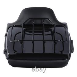 Support de coffre tronqué avec dossier pour Road King Street Glide 2014-2025