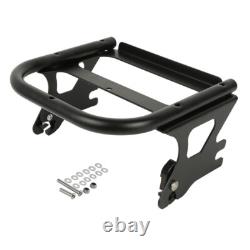 Support de coffre tronqué et support de fixation compatible avec Harley Road King Street Glide 1997-2008