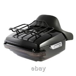 Support de coussin de selle King et haut-parleurs compatibles avec Harley Road King Street Glide 14-25