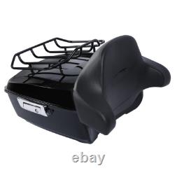 Support de dossier King Trunk 13,7'' compatible avec Harley Road King Street Glide 1997-2008 Support de dossier King Trunk 13,7'' compatible avec Harley Road King Street Glide 1997-2008