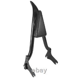 Support de dossier Sissy Bar avec porte-bagages pour Harley Road King Street Glide Touring 97-08