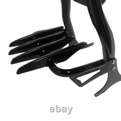 Support de dossier Sissy Bar avec porte-bagages pour Harley Road King Street Glide Touring 97-08