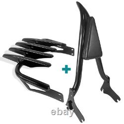 Support de dossier Sissy Bar pour porte-bagages pour Harley Road King Street Electra Glide 97-08