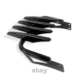 Support de dossier Sissy Bar pour porte-bagages pour Harley Road King Street Electra Glide 97-08