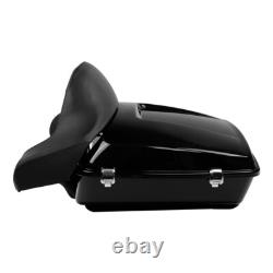 Support de dossier arrière de tronc découpé compatible avec Harley Road King Street Glide 14-2026