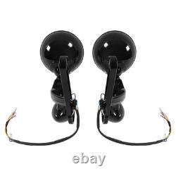 Support de feu de brouillard à LED avec clignotant pour Harley Road King Street Glide 1994-UP