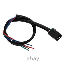 Support de feux antibrouillard à spot avec clignotant, compatible avec Harley Street Glide Road King 94-24