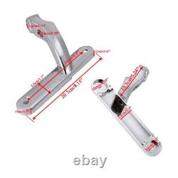 Support de feux antibrouillard à spot avec clignotant, compatible avec Harley Street Glide Road King 94-24